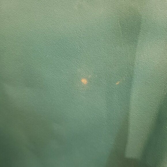 Donna Lepure NY Blue Lambskin Leather Embellished jacket/skirt size 2L Vintage - Picture 16 of 16